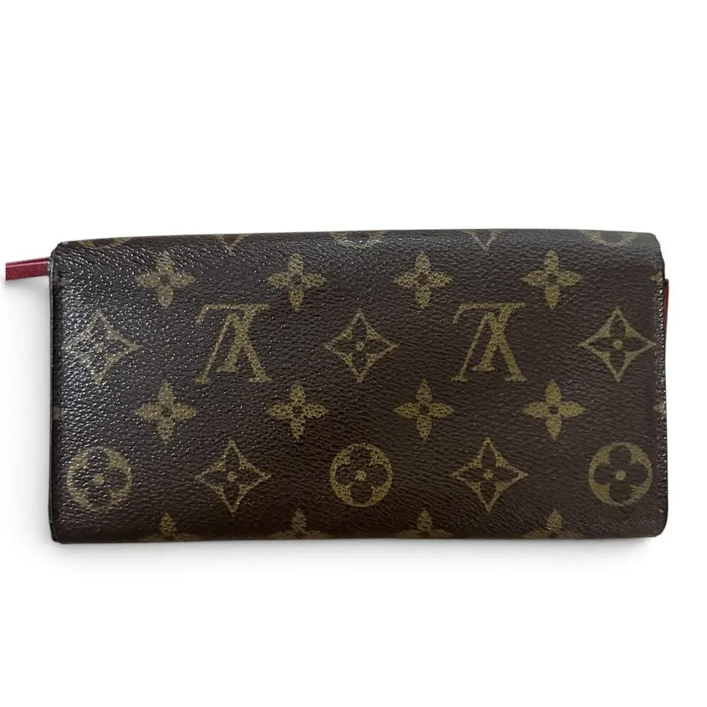 Louis Vuitton Monogram Porte Tresor International Trifold Wallet w/ Chain
